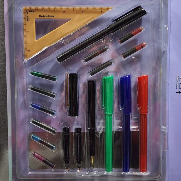 Calligraphy Learn The Art of Beautiful Writing 20Kit by Newhall and Metcalf NIP - Picture 3 of 9